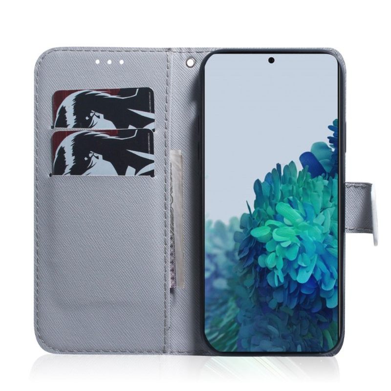Cover voor Samsung Galaxy S22 Plus 5G Anti-fall Leeuwenpatroon