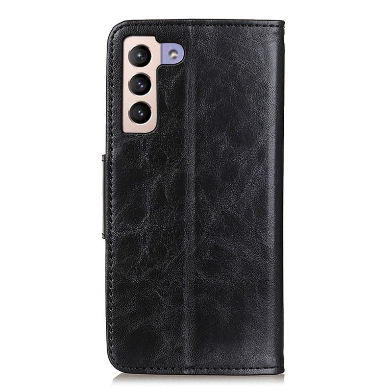 Cover voor Samsung Galaxy S22 Plus 5G Edouard Klassiek Kunstleer