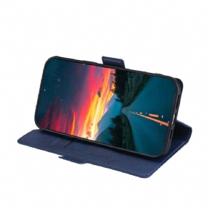 Folio-hoesje voor Samsung Galaxy S22 Plus 5G Anti-fall Kunstleer Minimalistisch Bedrijf