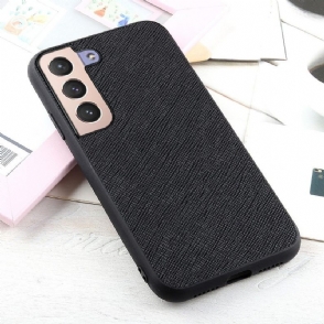Hoesje voor Samsung Galaxy S22 Plus 5G Kunstleer Met Roostereffect