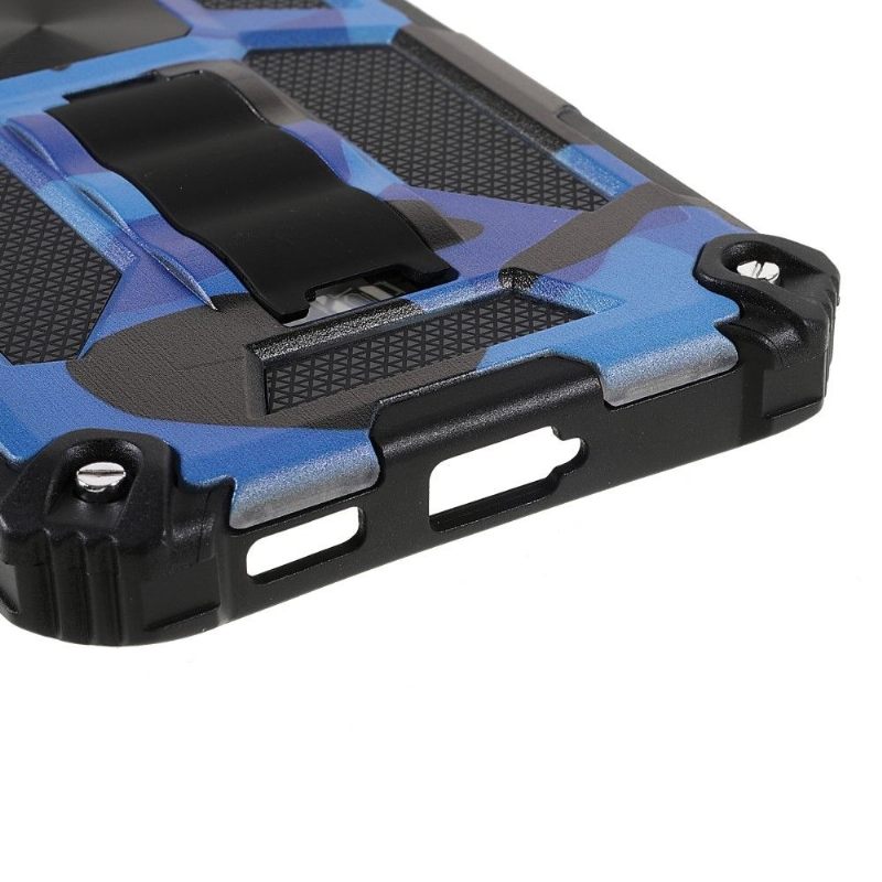 Hoesje voor Samsung Galaxy S22 Plus 5G Ondersteuningsfunctie Voor Militaire Camouflage