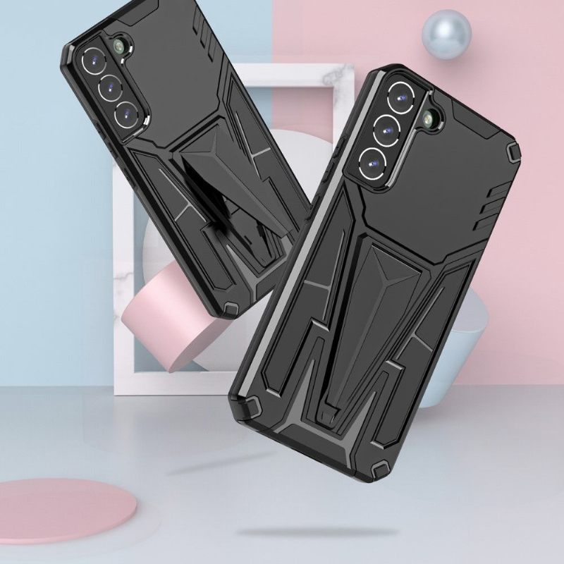 Hoesje voor Samsung Galaxy S22 Plus 5G Pantser Met Ondersteuning V