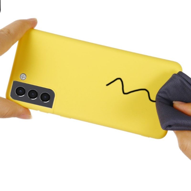 Hoesje voor Samsung Galaxy S22 Plus 5G Puro Vloeibare Siliconen