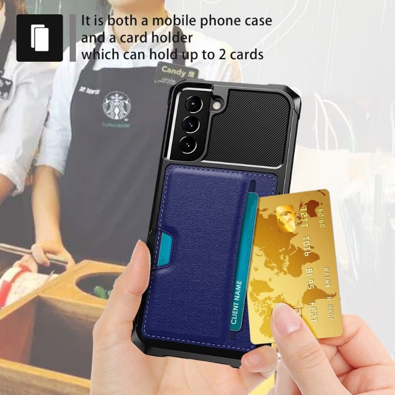 Hoesje voor Samsung Galaxy S22 Plus 5G Zm02 Kaarthouder