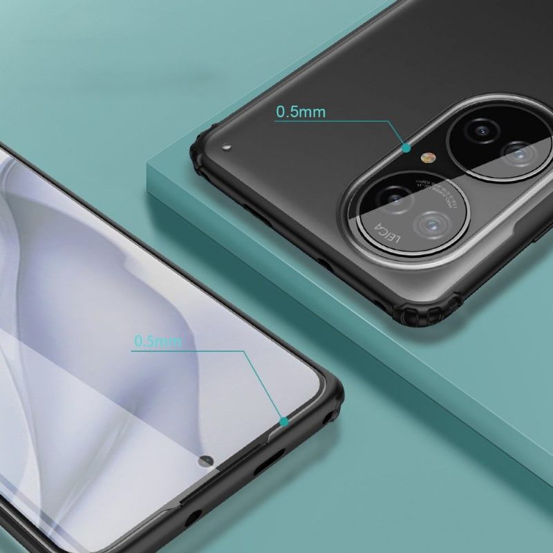 Hoesje voor Huawei P50 Pro Armor Series Semi Clear