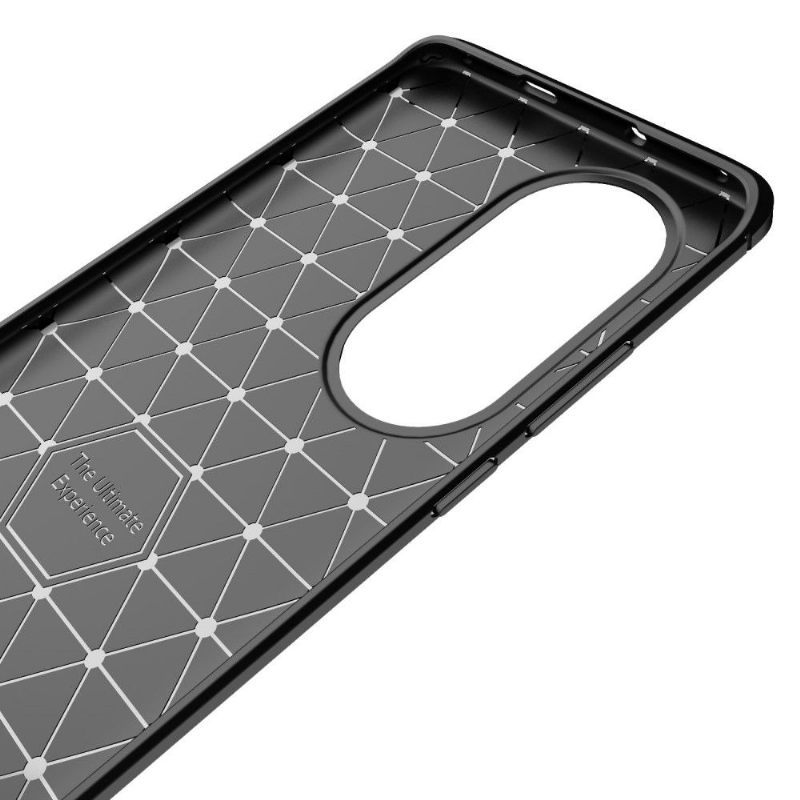 Hoesje voor Huawei P50 Pro Geborsteld Siliconeneffect