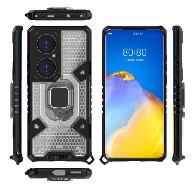 Hoesje voor Huawei P50 Pro Tweekleurige Ondersteuningsfunctie