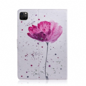 iPad Pro 11 (2020) / (2018) Roze Bloem Cover