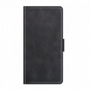 Folio-hoesje voor Moto G100 Flip Case Dubbele Klep