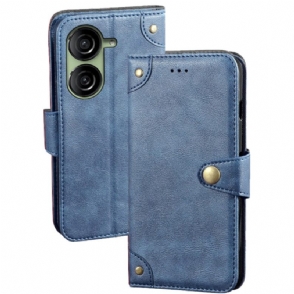 Bescherming Hoesje Asus Zenfone 10 Idewei Schokbestendige Portemonnee