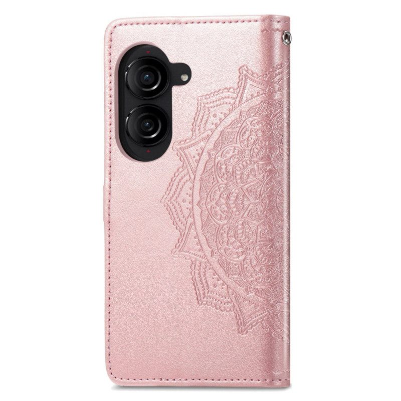 Folio-hoesje Asus Zenfone 10 Telefoonhoesje Barokke Mandala