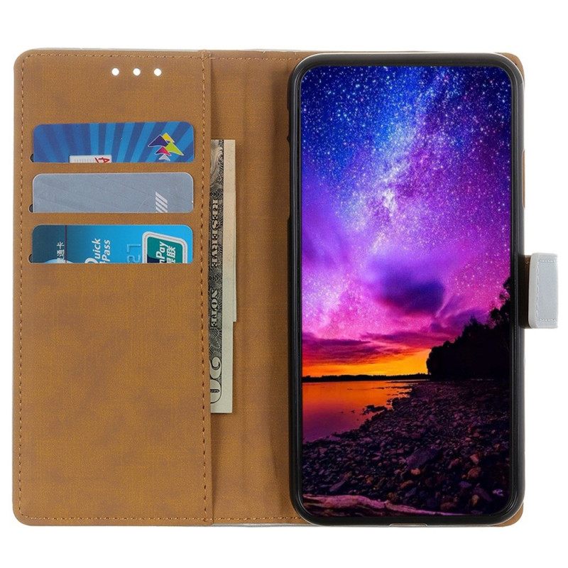 Leren Hoesje Asus Zenfone 10 Kunstleer Bescherming Hoesje