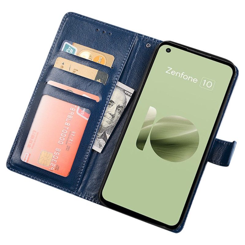 Leren Hoesje Voor Asus Zenfone 10 Idewei