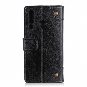 Cover voor Huawei P40 Lite E Simon Kunstleer