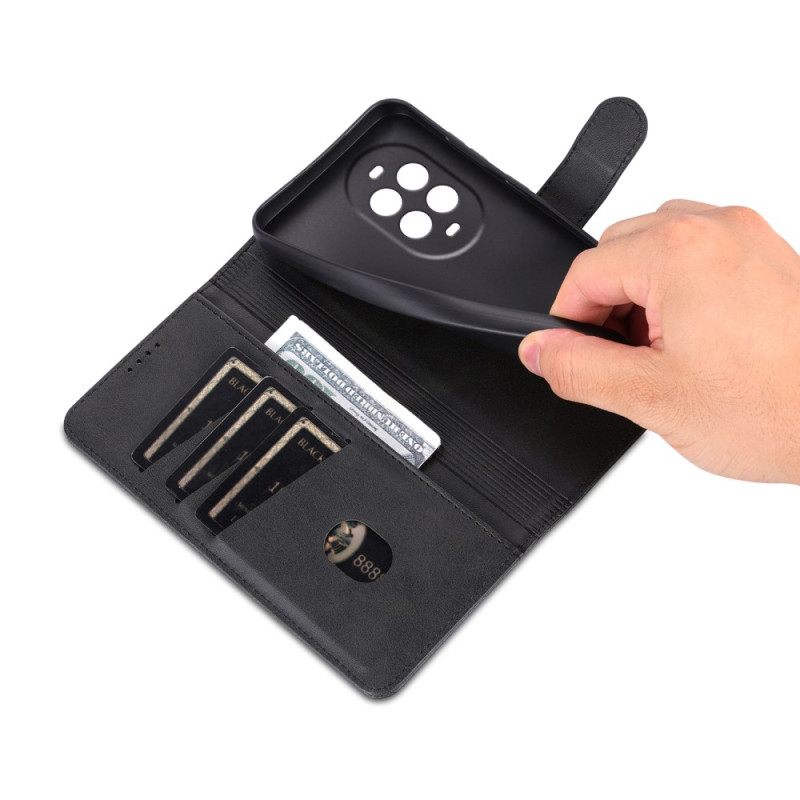 Flip Case Leren Huawei Nova 13 Pro Azns Leer-effect