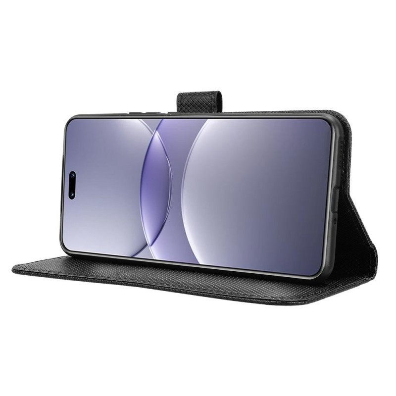 Folio-hoesje Huawei Nova 13 Pro Bandje Met Stippen