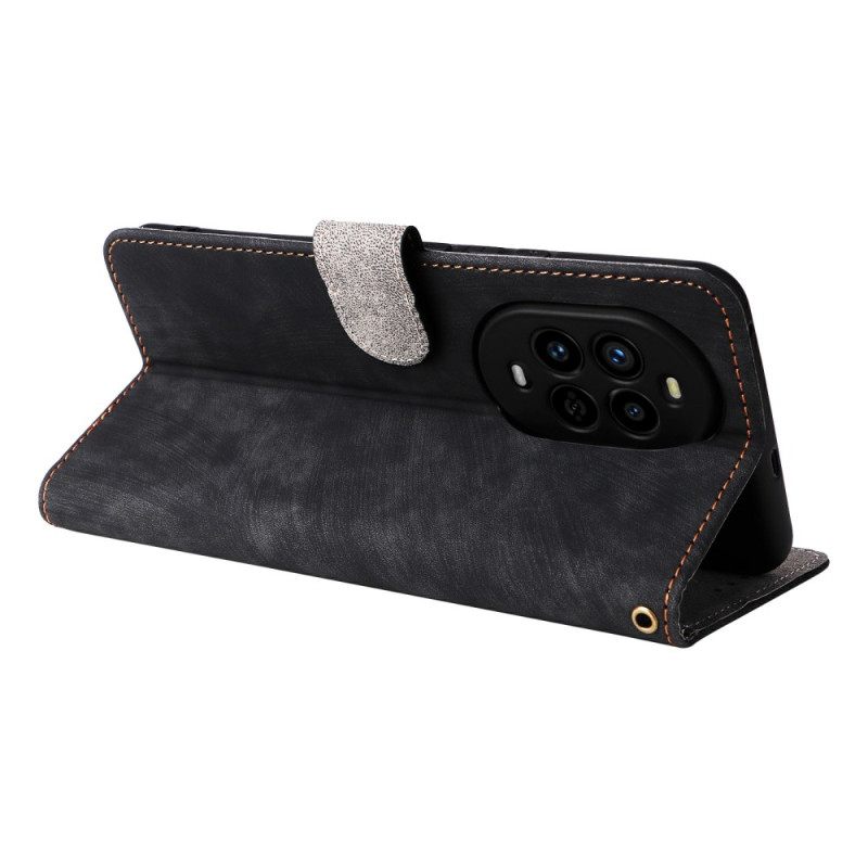 Folio-hoesje Huawei Nova 13 Pro Telefoonhoesje Rfid-beschermend Bandje