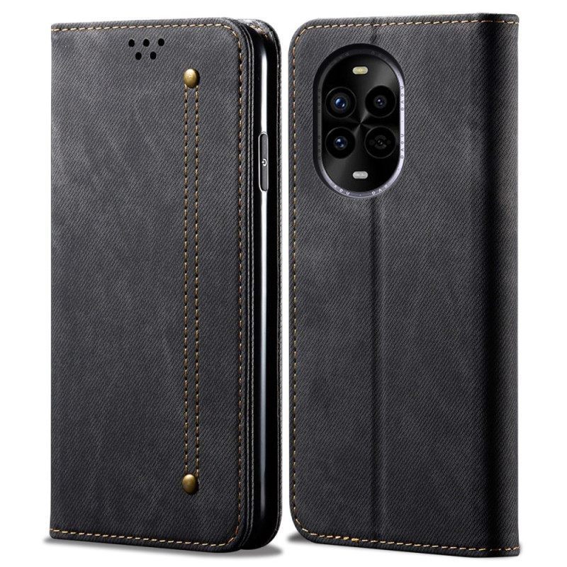 Folio-hoesje Voor Huawei Nova 13 Pro Denim-effect