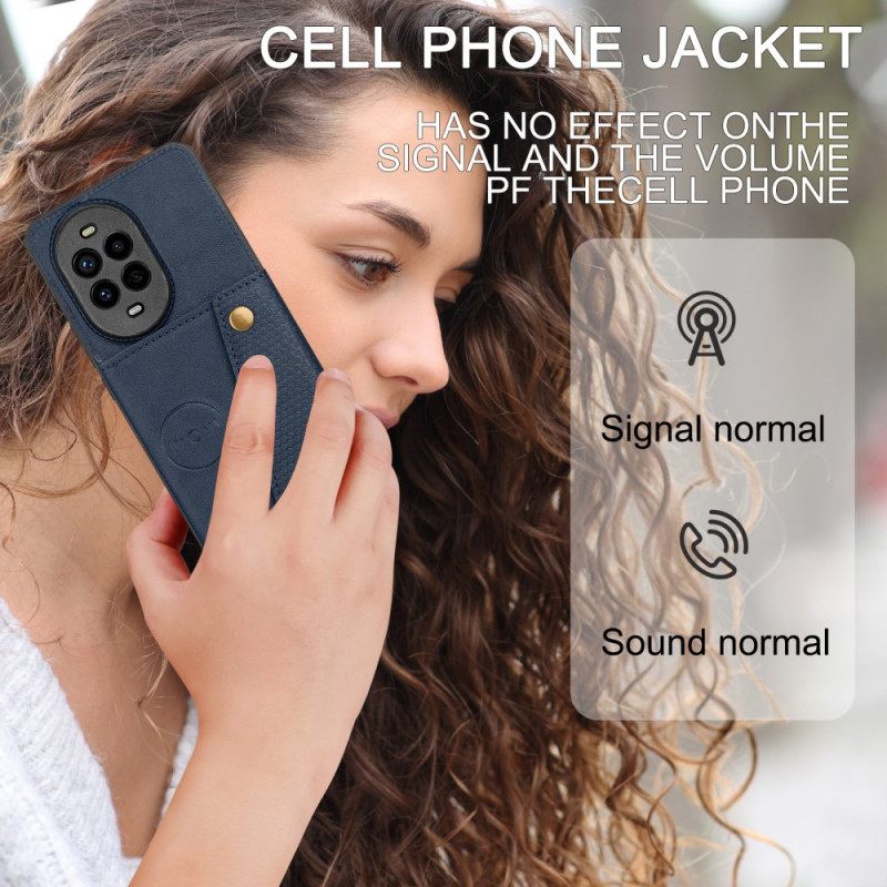 Hoesje Huawei Nova 13 Pro Kaarthouder En Standaard