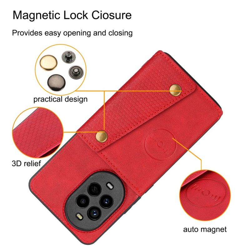 Hoesje Huawei Nova 13 Pro Kaarthouder En Standaard