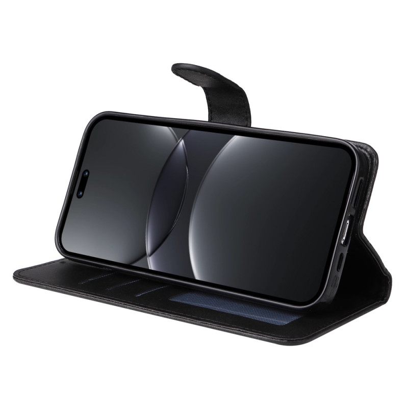 Leren Hoesje Huawei Nova 13 Pro Bandje Met Leer-effect Bescherming Hoesje