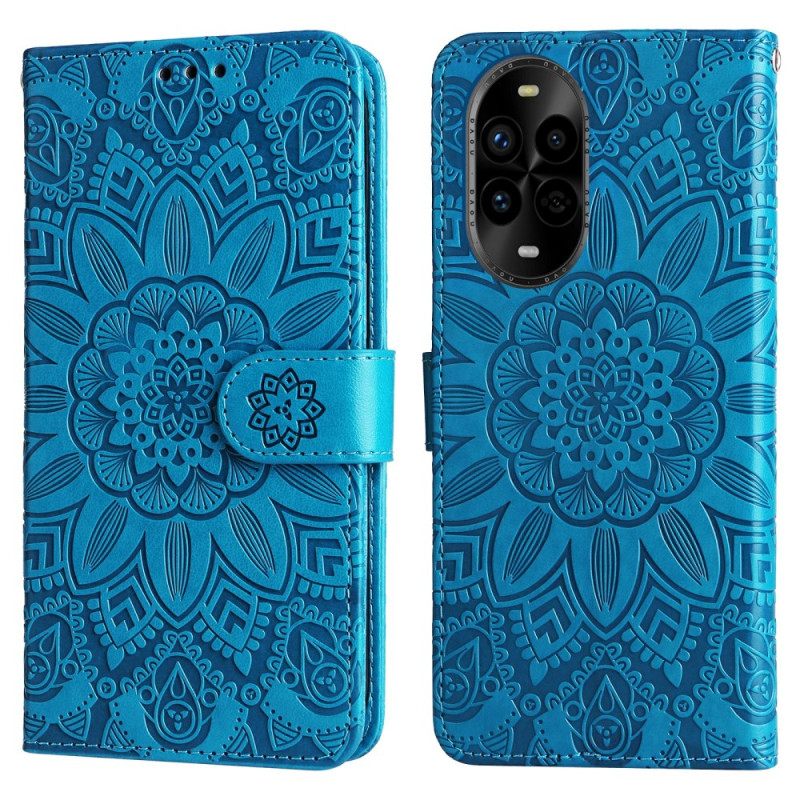 Leren Hoesje Huawei Nova 13 Pro Mandala Bescherming Hoesje