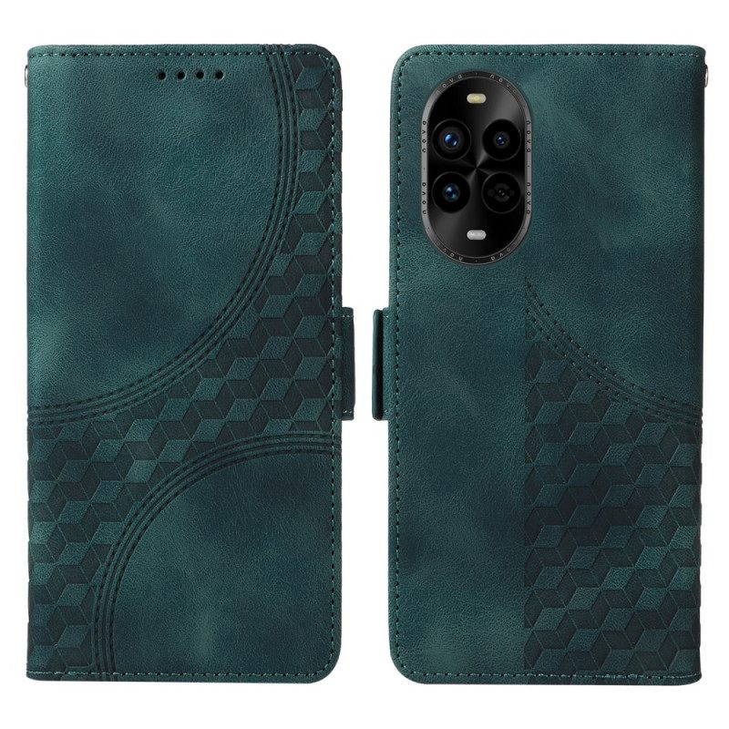 Leren Hoesje Huawei Nova 13 Pro Sterrenpatroon Bescherming Hoesje