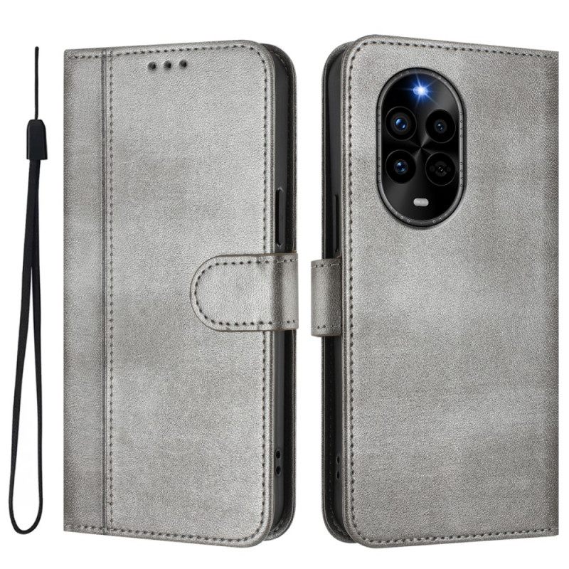 Leren Hoesje Huawei Nova 13 Pro Vintage Design Bescherming Hoesje
