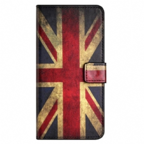 Folio-hoesje voor Xiaomi Redmi Note 12 4G Engelse Vlag