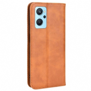 Case voor Realme 9i Bescherming De Lederen Stijl Cirénius