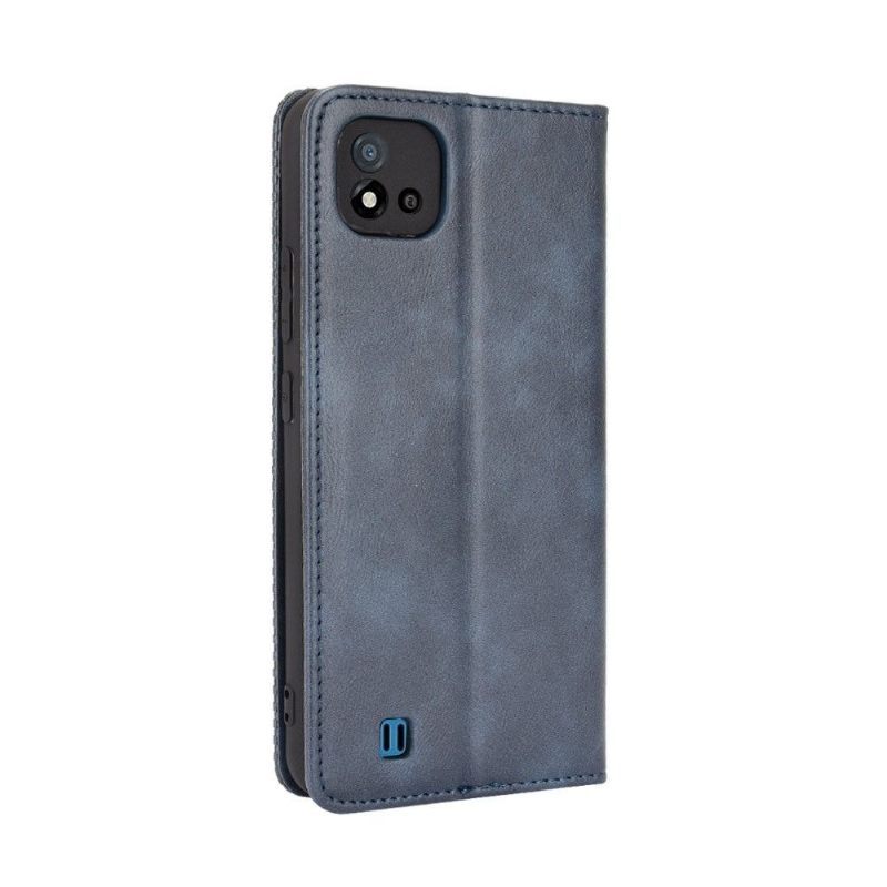Case voor Realme C11 2021 Leer In Cirénius-stijl