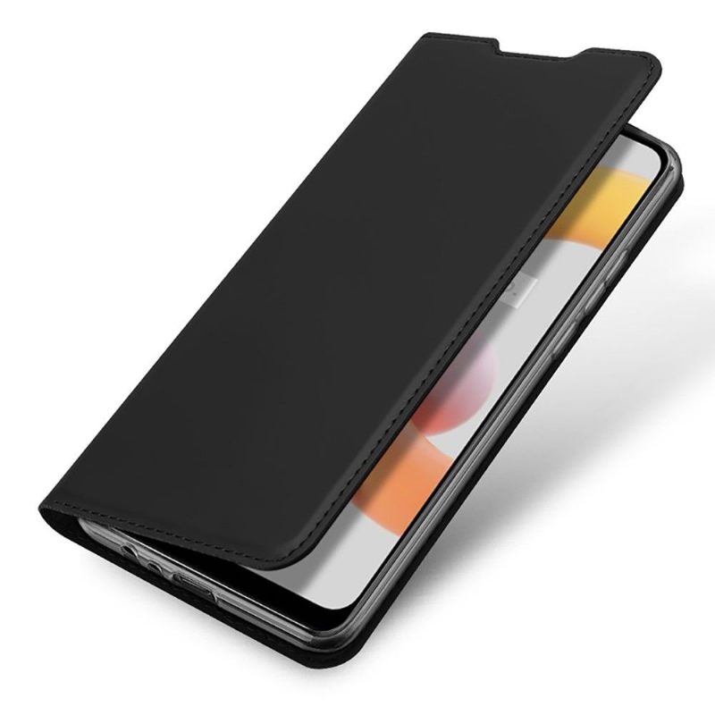 Cover voor Realme C11 2021 Zakelijk Satijneffect