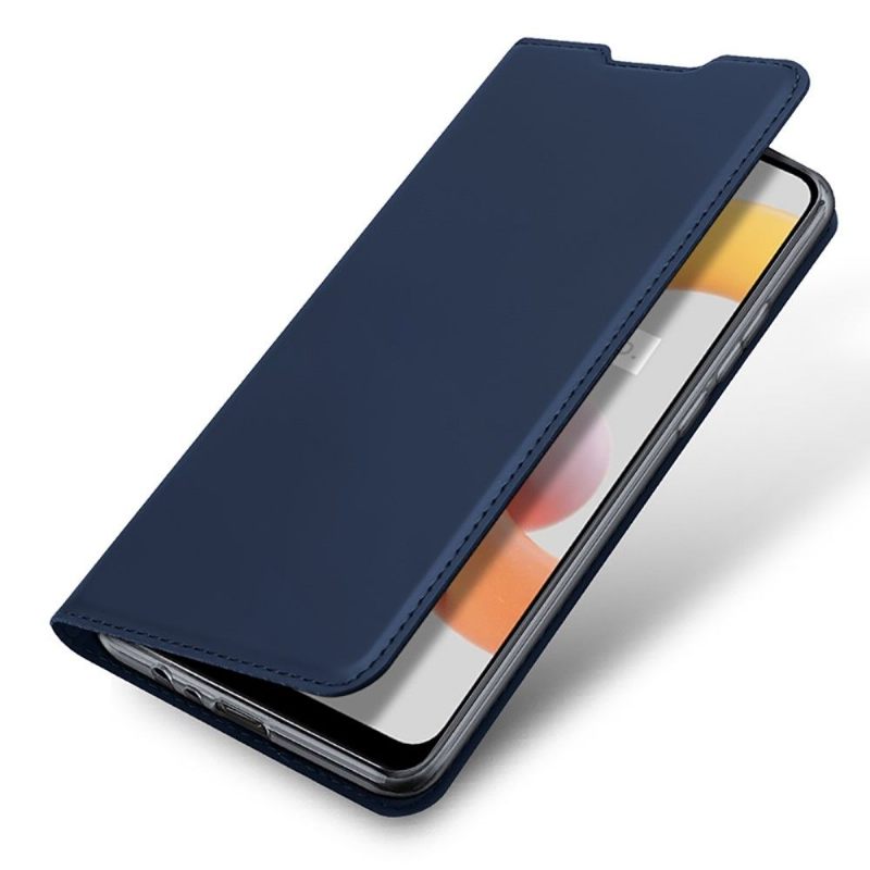 Cover voor Realme C11 2021 Zakelijk Satijneffect