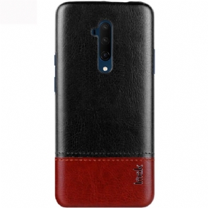Hoesje voor OnePlus 7T Pro Anti-fall Imak Bicolor Imitatieleer