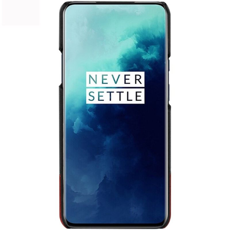 Hoesje voor OnePlus 7T Pro Anti-fall Imak Bicolor Imitatieleer