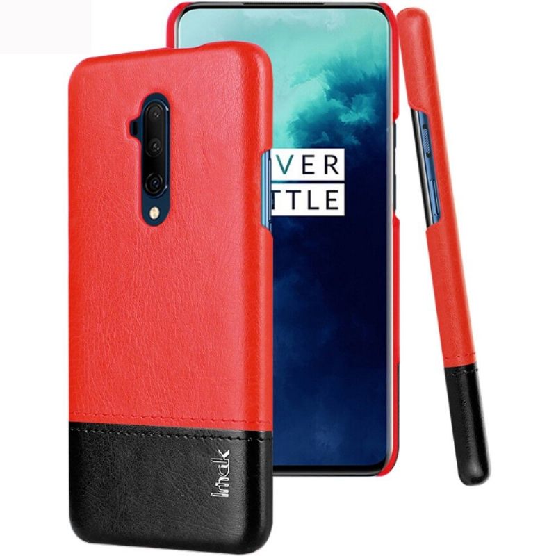 Hoesje voor OnePlus 7T Pro Anti-fall Imak Bicolor Imitatieleer