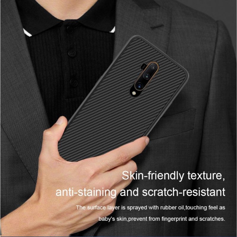 Hoesje voor OnePlus 7T Pro Synthetische Vezel