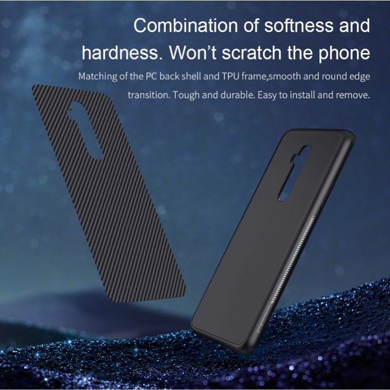 Hoesje voor OnePlus 7T Pro Synthetische Vezel
