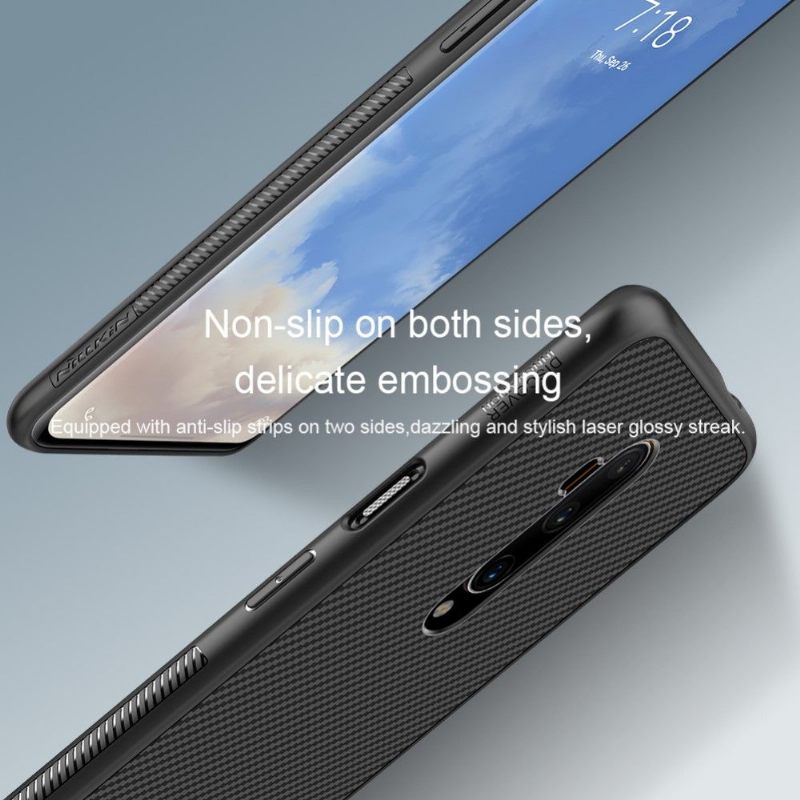 Hoesje voor OnePlus 7T Pro Synthetische Vezel