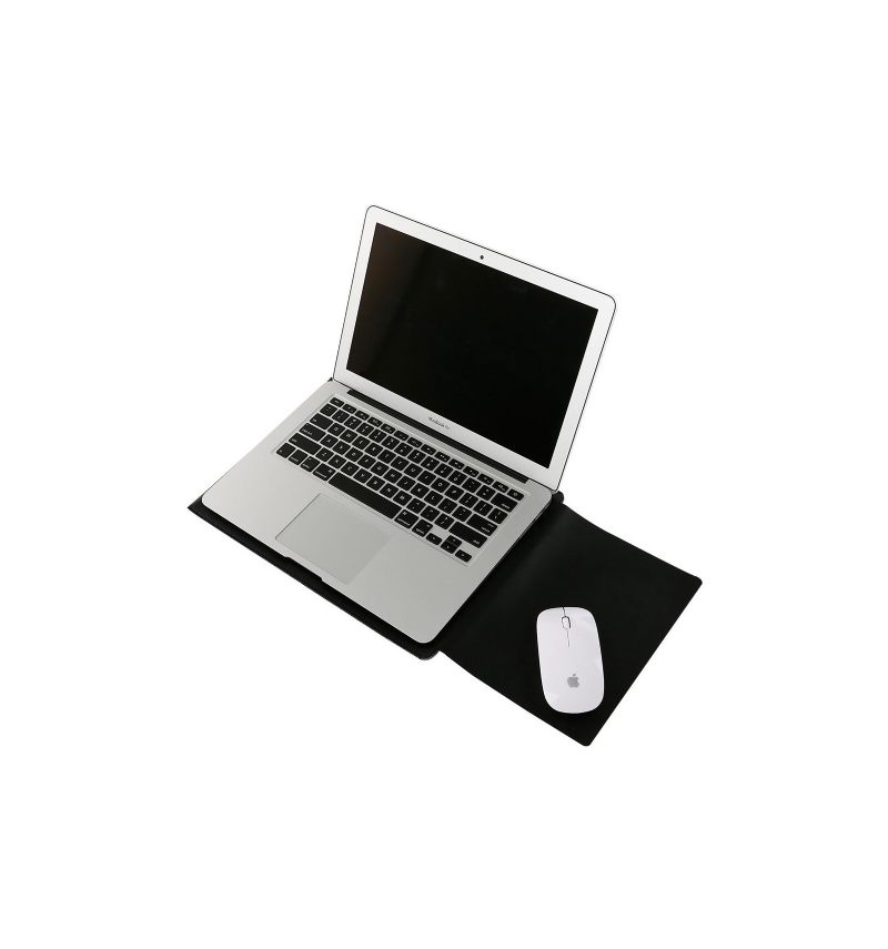 Macbook Pro / Air 13 Inch Vilt En Kunstleren Tas