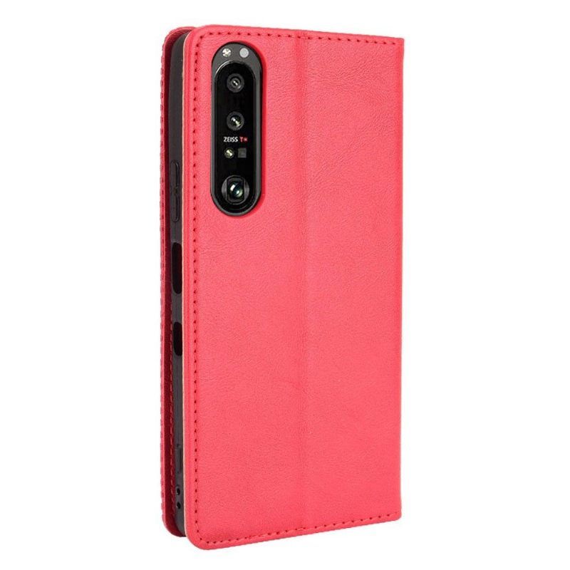 Case voor Sony Xperia 1 III Bescherming Leer In Cirénius-stijl