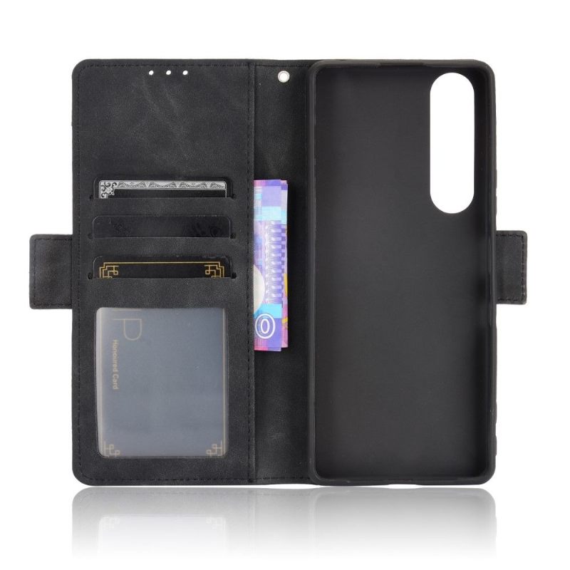 Folio-hoesje voor Sony Xperia 1 III Premium Met Kaarthouder