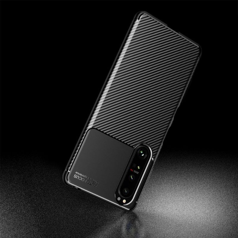 Hoesje voor Sony Xperia 1 III Koolstofvezelstijl