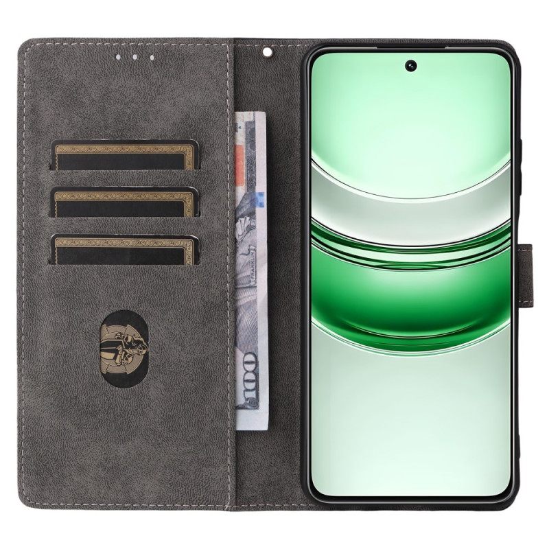 Bescherming Hoesje Realme 14x 5g Kunstleer Met Rfid-bescherming