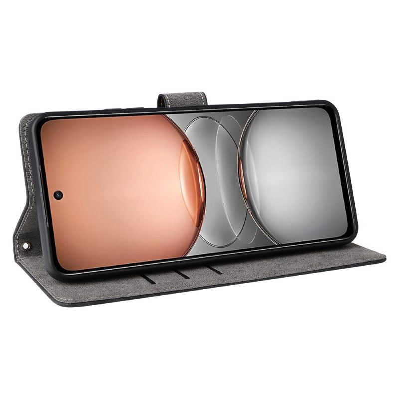 Bescherming Hoesje Realme 14x 5g Suède-effect Rfid-bescherming