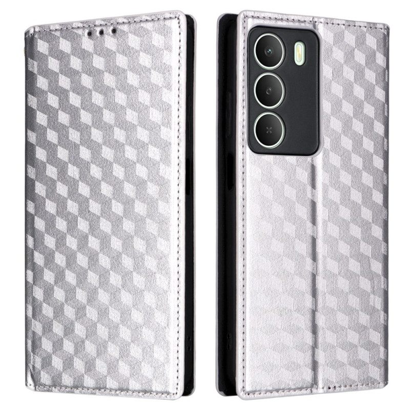 Folio-hoesje Realme 14x 5g Diamantpatroon Bescherming Hoesje