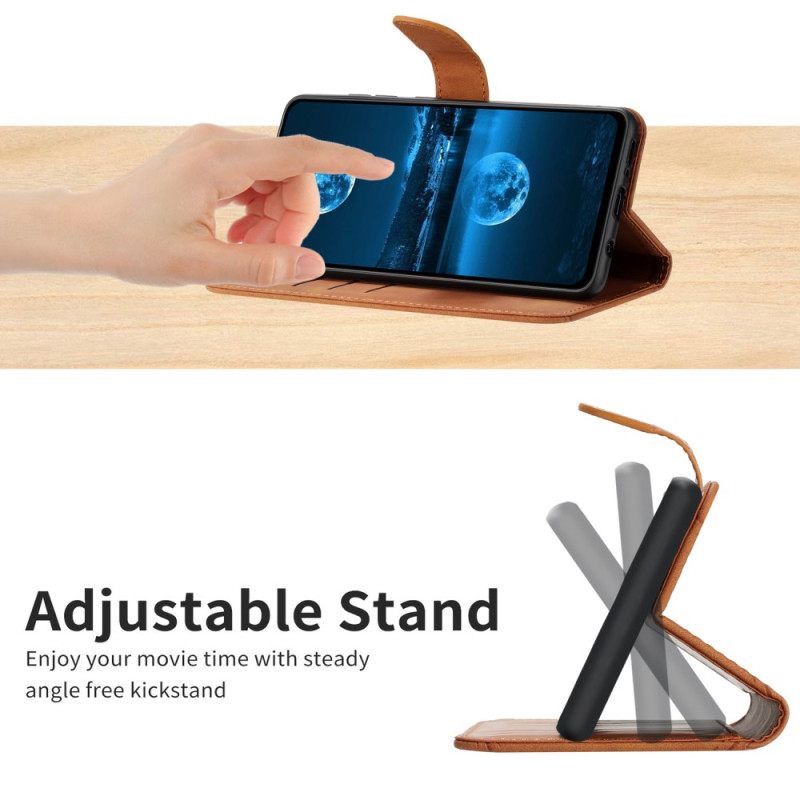 Folio-hoesje Realme 14x 5g Telefoonhoesje Strepen En Prints