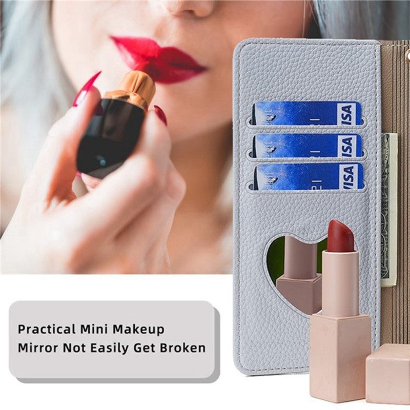 Folio-hoesje Realme 14x 5g Volledige Portemonnee Met Ketting