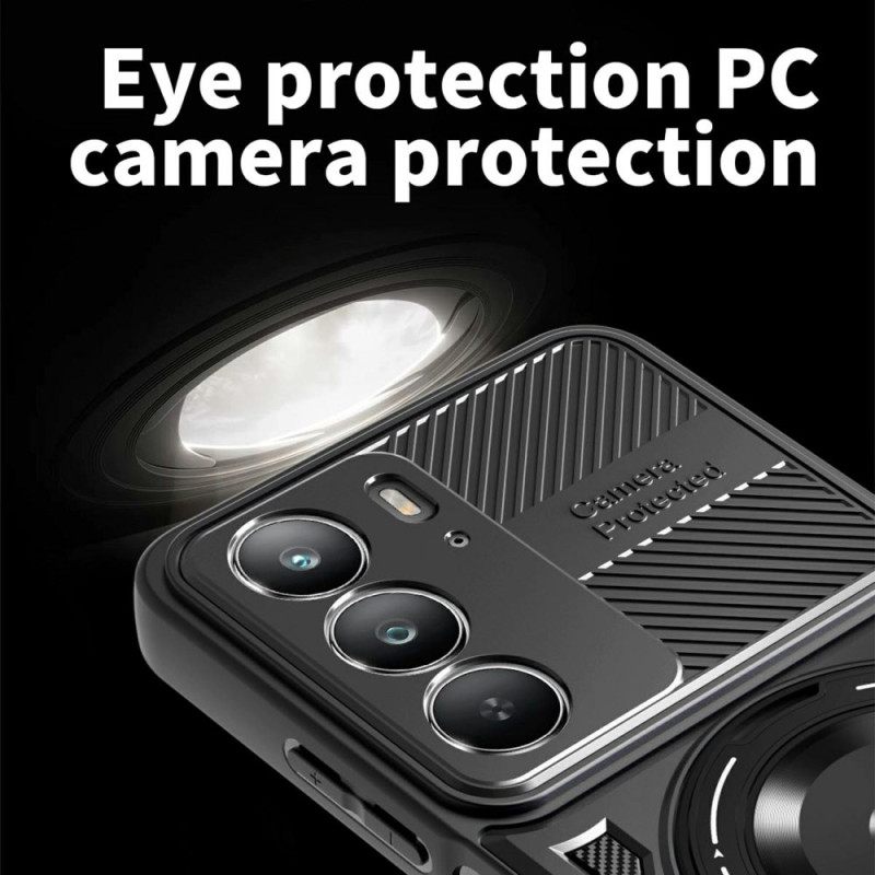 Hoesje Realme 14x 5g Magnetisch Met Draaibare Standaard