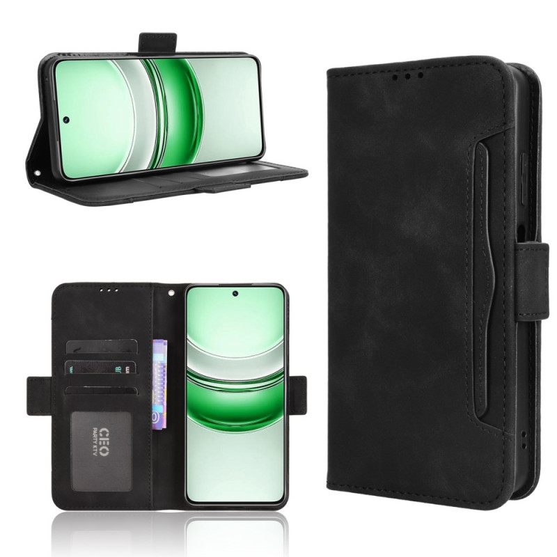 Leren Hoesje Realme 14x 5g Meerdere Kaarten Bescherming Hoesje